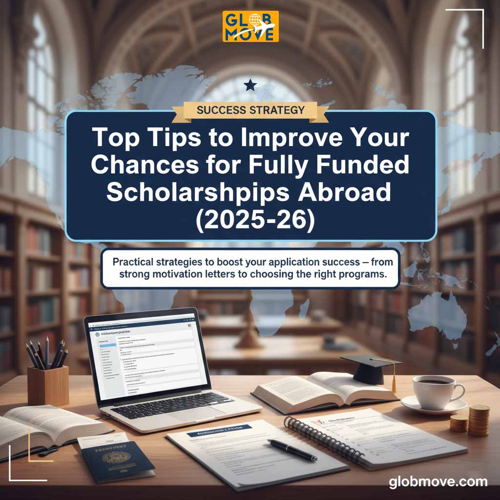 Top Tips to Improve Your Chances for Scholarship - Globmove