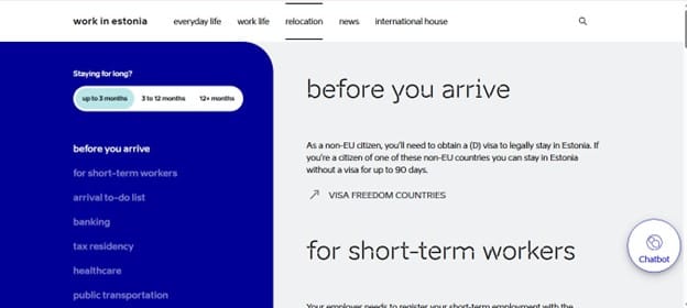Estonia’s Logistics oportunities application steps 2