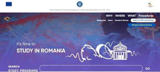 Romanian Government Scholarship 2026 application steps 1