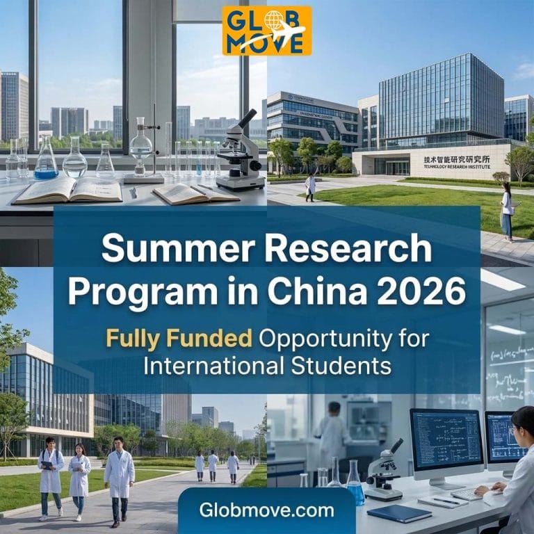 Fully Funded Summer Research Program in China 2026 - Globmove