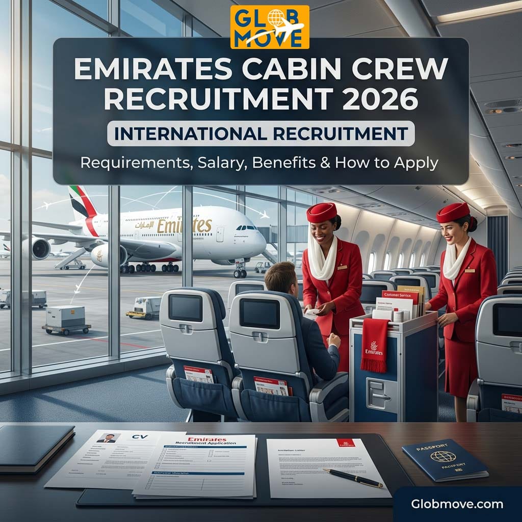 Emirates Cabin Crew International Recruitment 2026